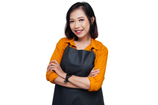 Very Confident Asian Woman