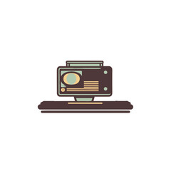 Retro Computer Mint Chocolate Chip