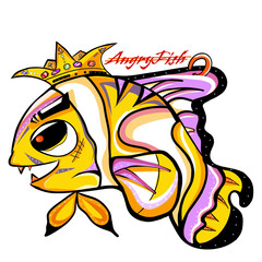 The angry fish king