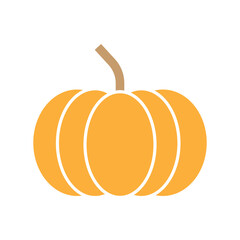 Pumpkin clipart design template illustration isolated