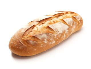 a loaf of bread with a white crust