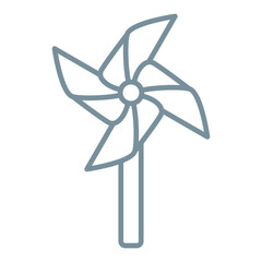 Obraz premium Pinwheel Icon