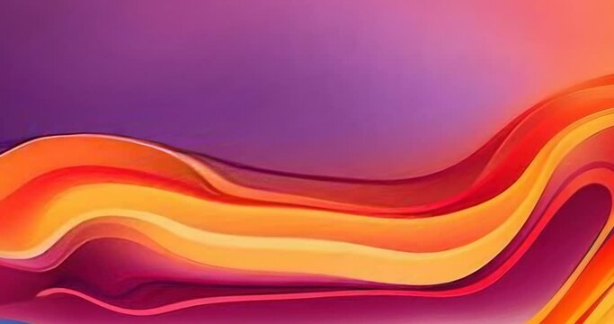 colorful gradation wave abstract background