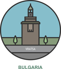 Vratsa. Cities and towns in Bulgaria
