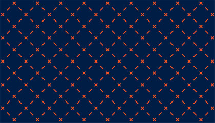 repeat dotted geometric texture banner for fabric design