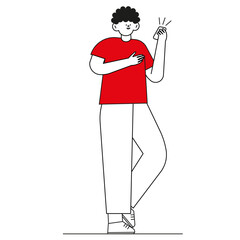 People using smartphones set vector