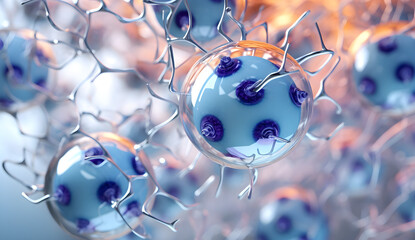 3d rendered illustration of a cells