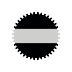 circles. background for the sticker. round. with beautiful borders. vector illustration. color version and black and white. for the spice. on a white background. for marking sets.