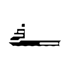 oil tanker ship petroleum engineer glyph icon vector. oil tanker ship petroleum engineer sign. isolated symbol illustration