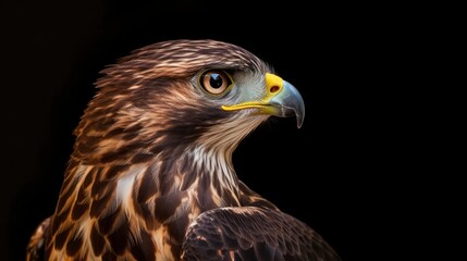 Obraz premium close up of a falcon