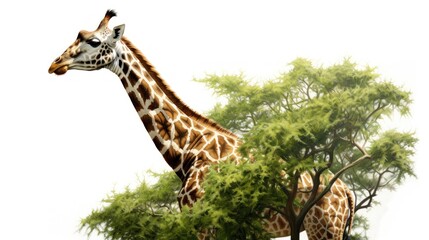 Obraz premium giraffe in the zoo