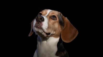 beagle puppy portrait