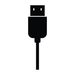 Usb icon vector illustration. Universal Serial Bus