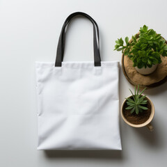 White bag mockup generative ai - 621186377