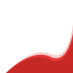 Retro Wavy Footer Banner