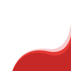 Retro Wavy Footer Banner