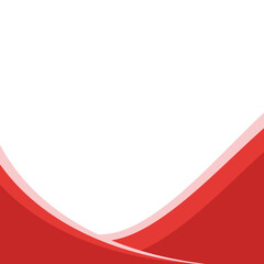 Retro Wavy Footer Banner