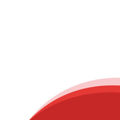 Retro Wavy Footer Banner