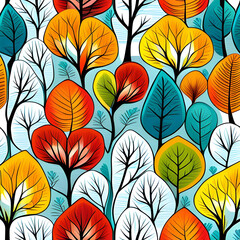 Abstract colorful trees