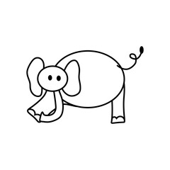 elephant cartoon vector 1