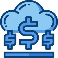 online payment two tone icon