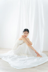 Fototapeta premium 女性の美容イメージ スキンケア コスメ