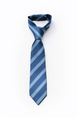 Tie on white background, generative ai