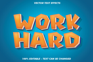 modern cartoon text effect. comic font style. graffiti typography