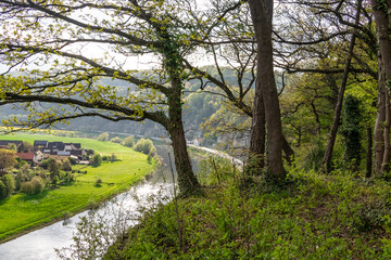 Fototapeta premium Landscape on the country in Germany.