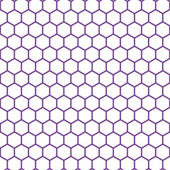 亀甲模様　紫　1-2　太