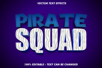 modern 3d cartoon text efect