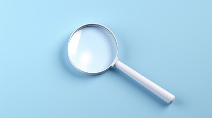 magnifying Glass Searching for a New Job or Employee, We Are Hiring, Job Vancancy Concept. Generative Ai