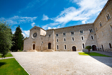 Fototapeta na wymiar Abbey of Valvisciolo - Italy