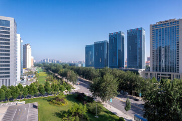Weifang Shouguang City panoramic shot