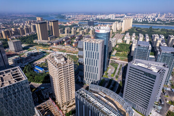 Weifang Shouguang City panoramic shot