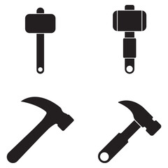 hammer icon vector