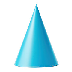 blue hat isolated on transparent background cutout