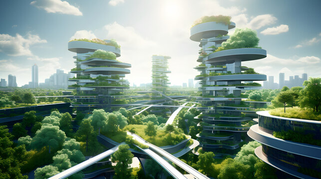 The vision for the future: advanced green energy in urban landscapes
