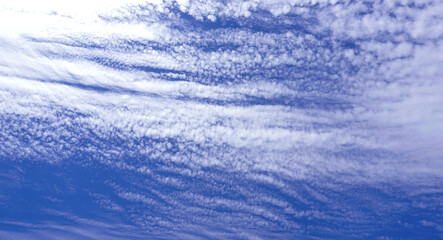 the clouds spread like a wave