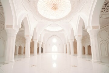 Fototapeta na wymiar Interior of the mosque
