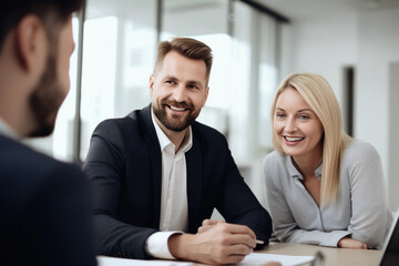 Business Meeting in the Office