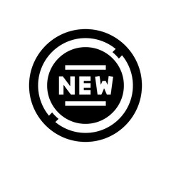 second hand glyph icon