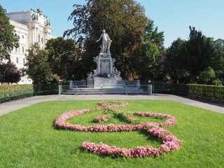 Mozart Monument in Vienna