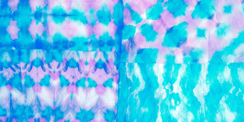 Rainbow Tie Dye Spiral. Modern Marble Foiling.