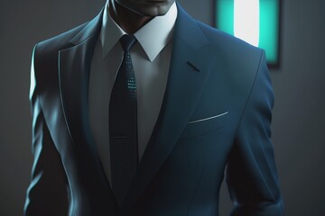 modern suit, Generative AI