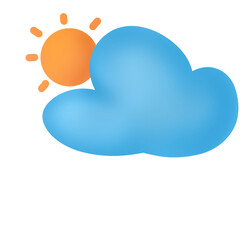 sun cloud