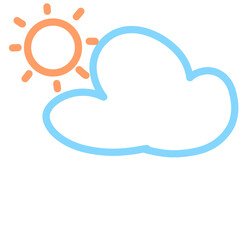 sun cloud