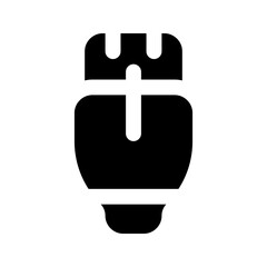 ethernet glyph icon