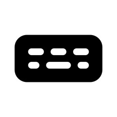 keyboard glyph icon