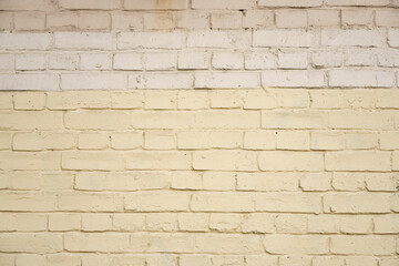 brick wall texture painted in light color